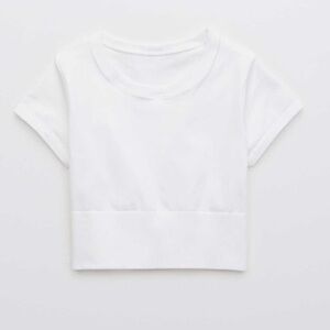 Offline by Aerie White seamless crop top